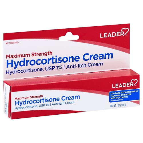 Image for Leader Hydrocortisone Cream, Maximum Strength,1oz from Parkway Pharmacy