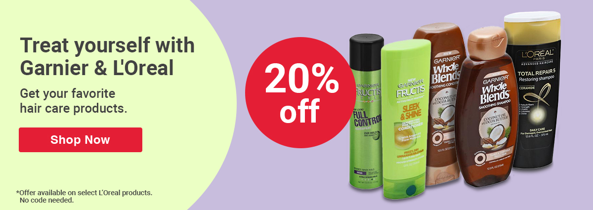 Save 20% Off L'Oreal